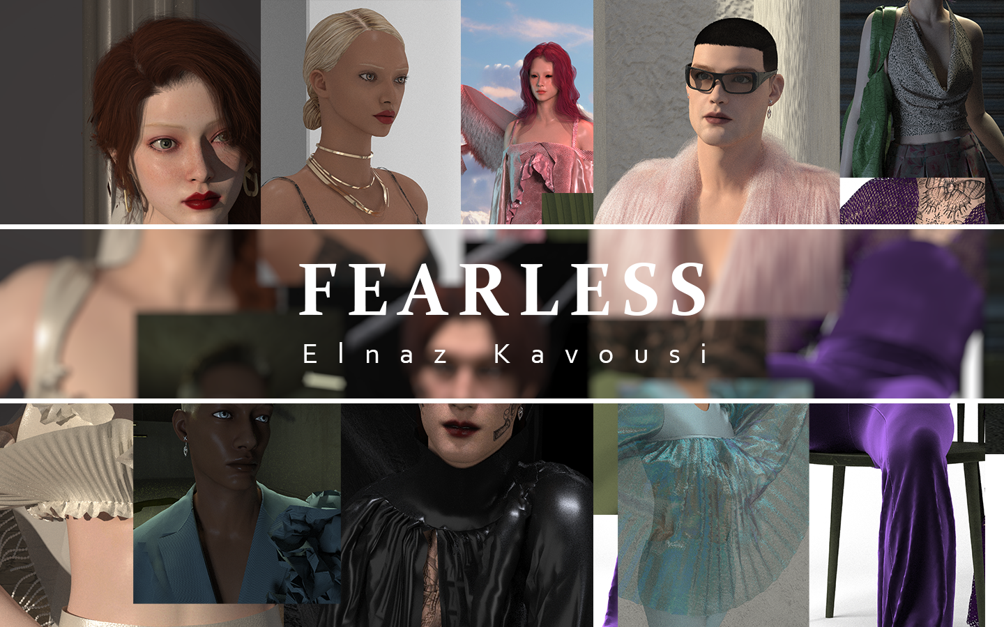 Elnaz Kavousi- 3d Fashion