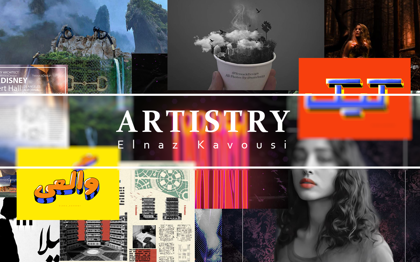 Elnaz Kavousi- Graphic&Architecture